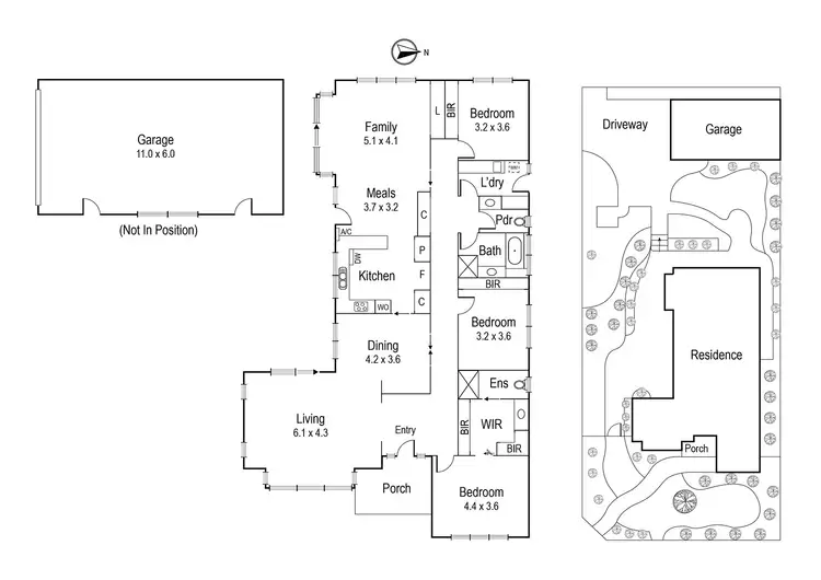 Floorplan of Homely house listing, 1 Hawdon Street, Eaglemont VIC 3084