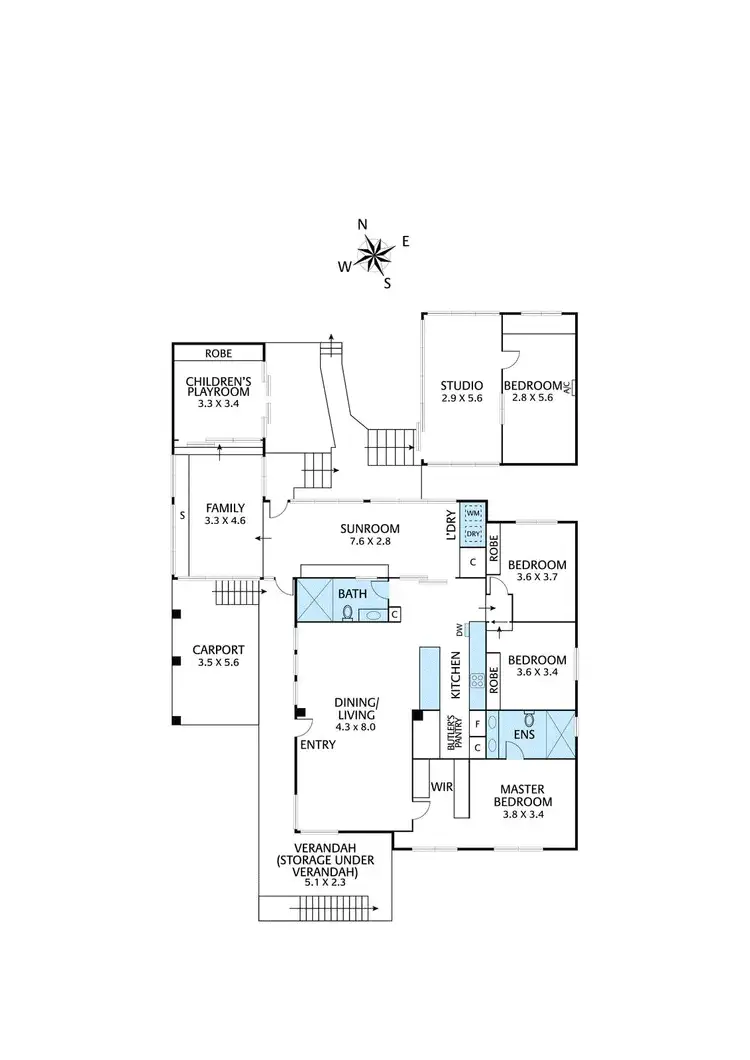 Floorplan of Homely house listing, 26 Alban Street, Montmorency VIC 3094