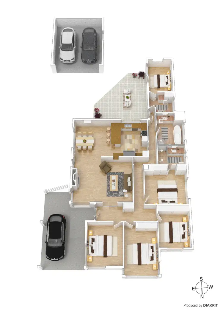 Floorplan of Homely house listing, 83 Waimarie Drive, Mount Waverley VIC 3149