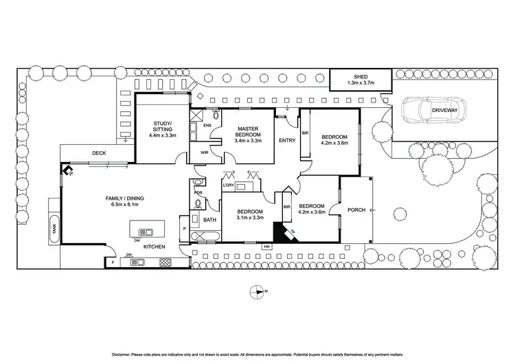 Floorplan of Homely house listing, 6 Almond Street, Caulfield South VIC 3162