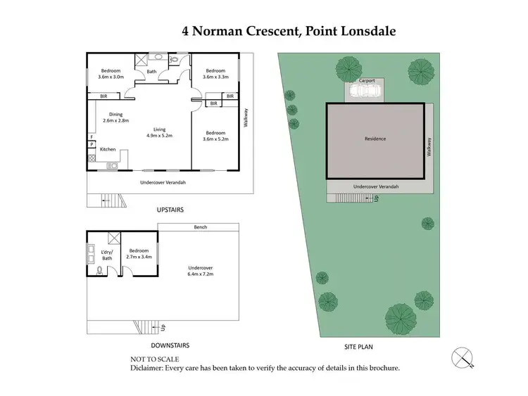 Floorplan of Homely house listing, 4 Norman Crescent, Point Lonsdale VIC 3225