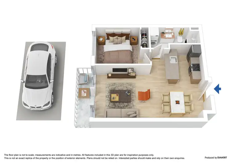 Floorplan of Homely apartment listing, 165/416A St Kilda Road, Melbourne VIC 3004