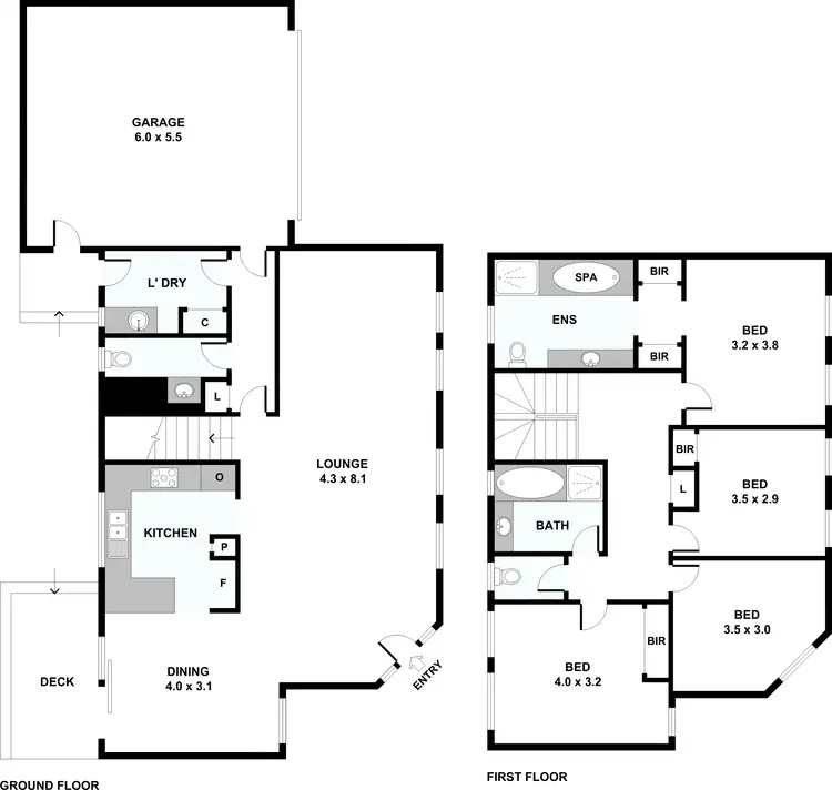 Floorplan of Homely townhouse listing, 5/346 Porter Street, Templestowe VIC 3106