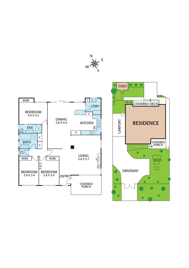 Floorplan of Homely house listing, 109 St Helena Road, Greensborough VIC 3088