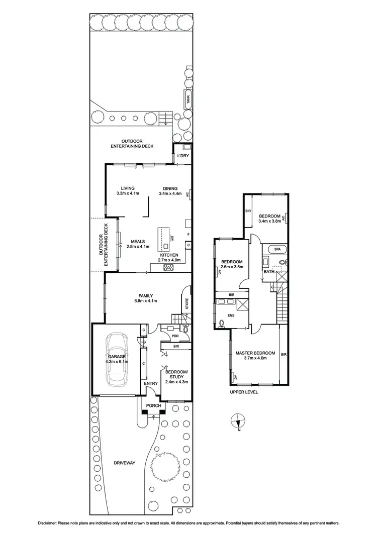 Floorplan of Homely townhouse listing, 28B Wingate Street, Bentleigh East VIC 3165