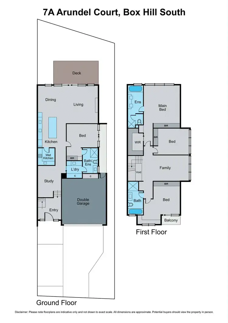 Floorplan of Homely house listing, 7A Arundel Court, Box Hill South VIC 3128