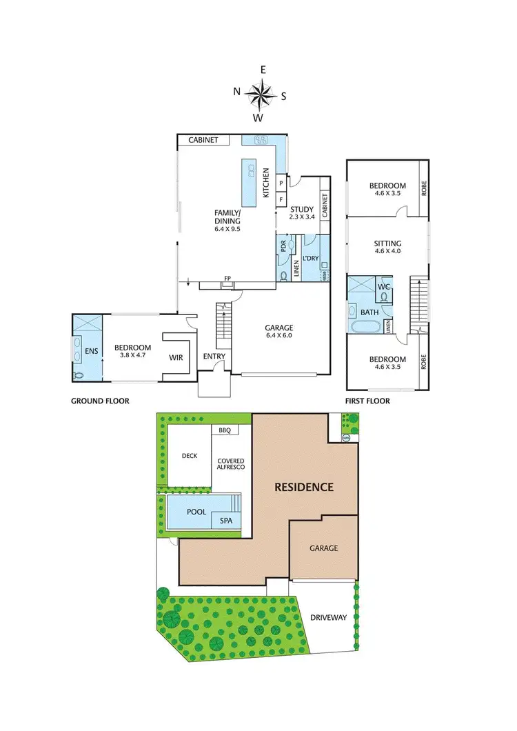 Floorplan of Homely house listing, 47 Creek Road, Mitcham VIC 3132
