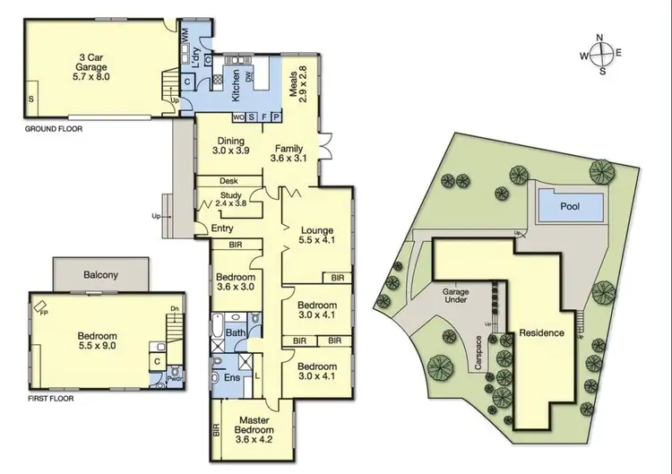 Floorplan of Homely house listing, 5 Warren Court, Mount Waverley VIC 3149