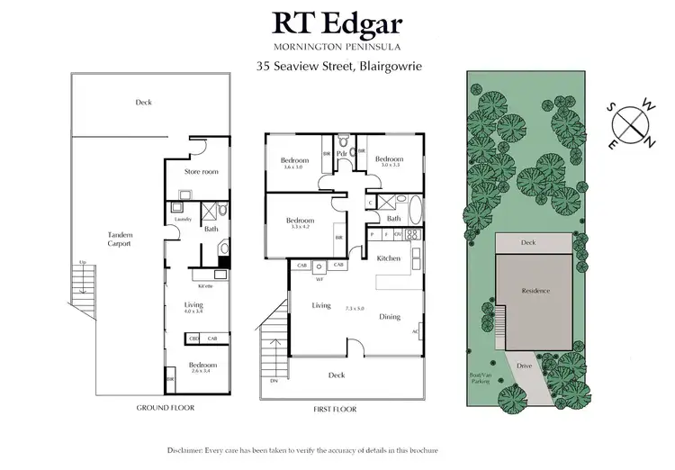 Floorplan of Homely house listing, 35 Seaview Street, Blairgowrie VIC 3942