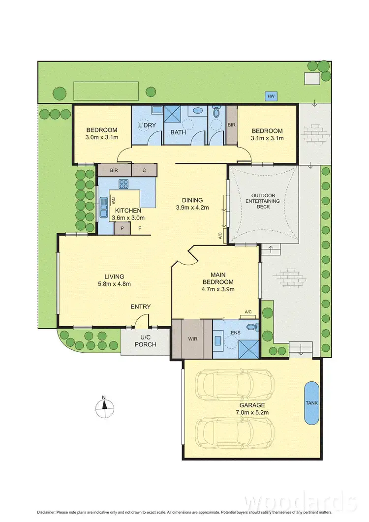 Floorplan of Homely unit listing, 3/7-9 Middlefield Drive, Blackburn North VIC 3130