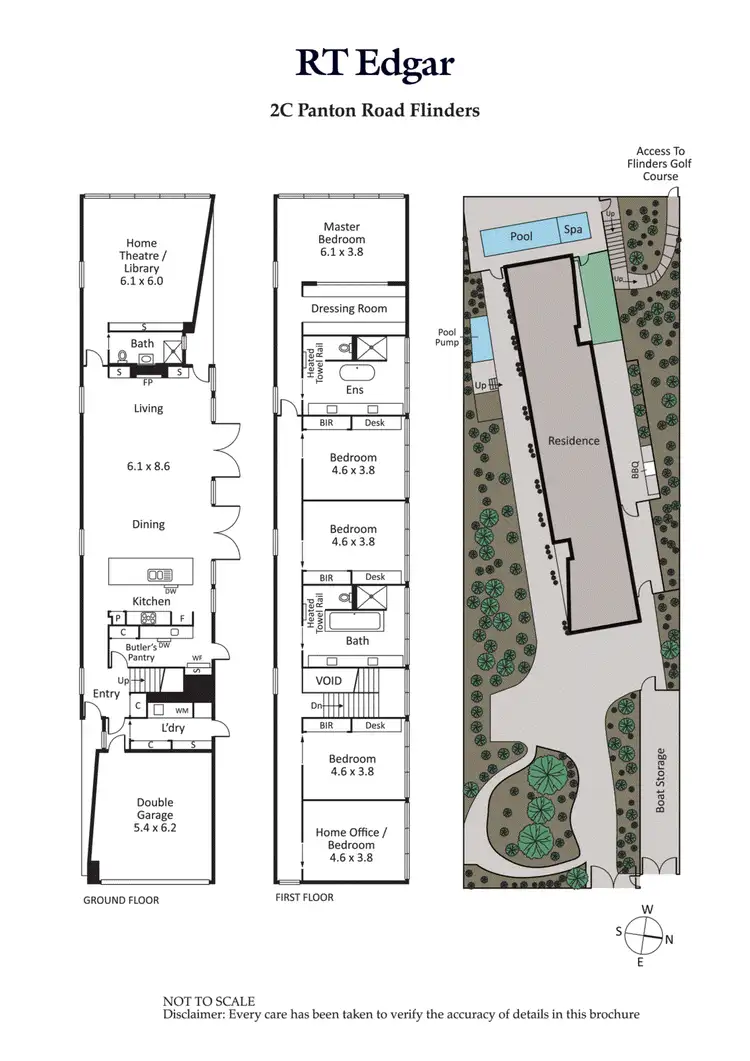 Floorplan of Homely house listing, 2C Panton Road, Flinders VIC 3929