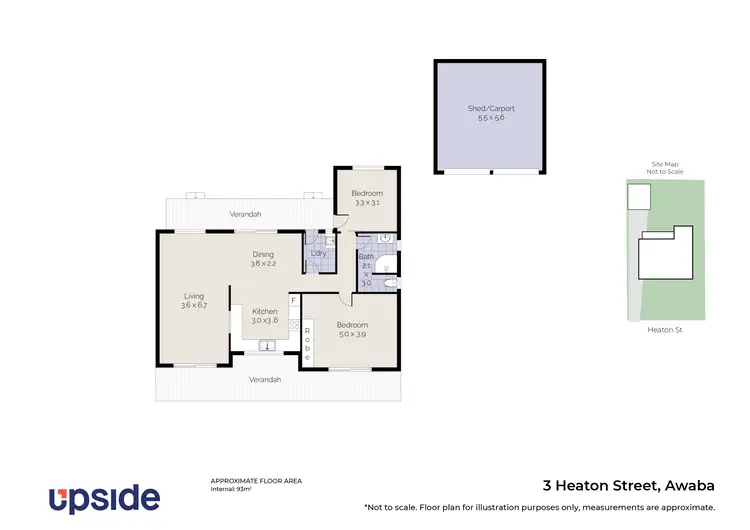 Floorplan of Homely house listing, 3 Heaton Street, Awaba NSW 2283