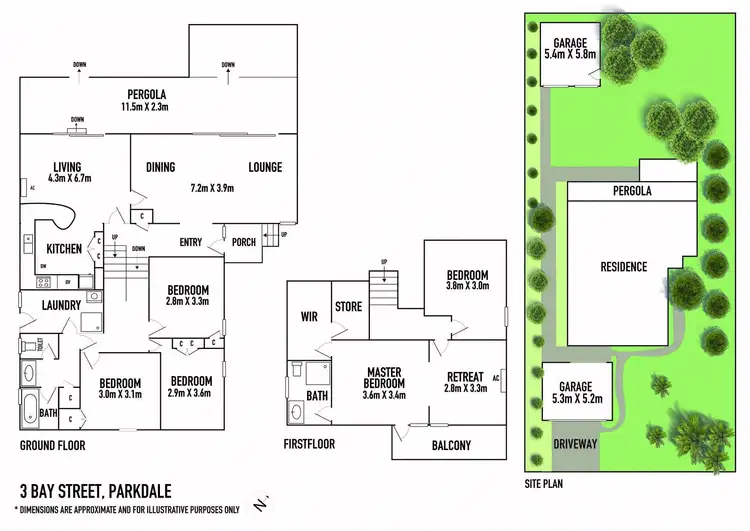 Floorplan of Homely house listing, 3 Bay Street, Parkdale VIC 3195