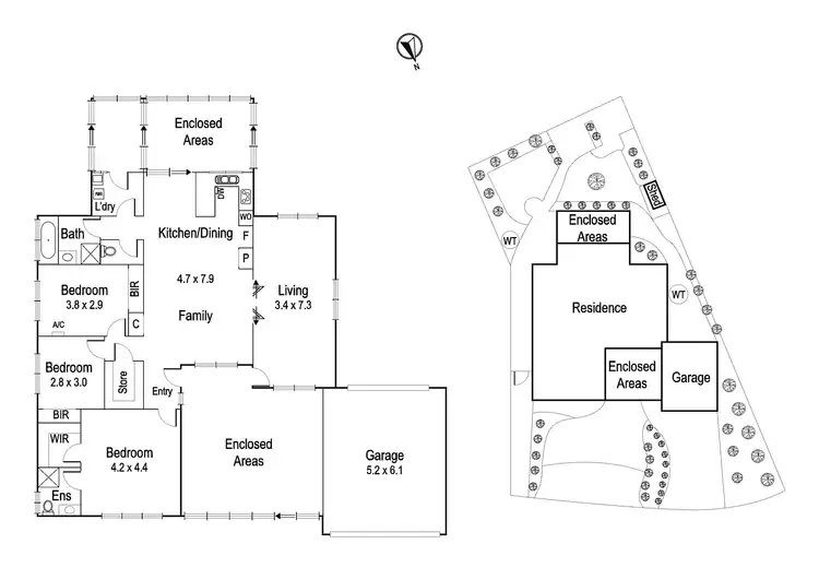 Floorplan of Homely house listing, 2 Bartram Rise, Viewbank VIC 3084
