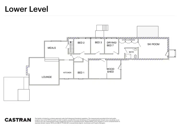 Floorplan of Homely alpine listing, 24 Stirling Road, Mount Buller VIC 3723