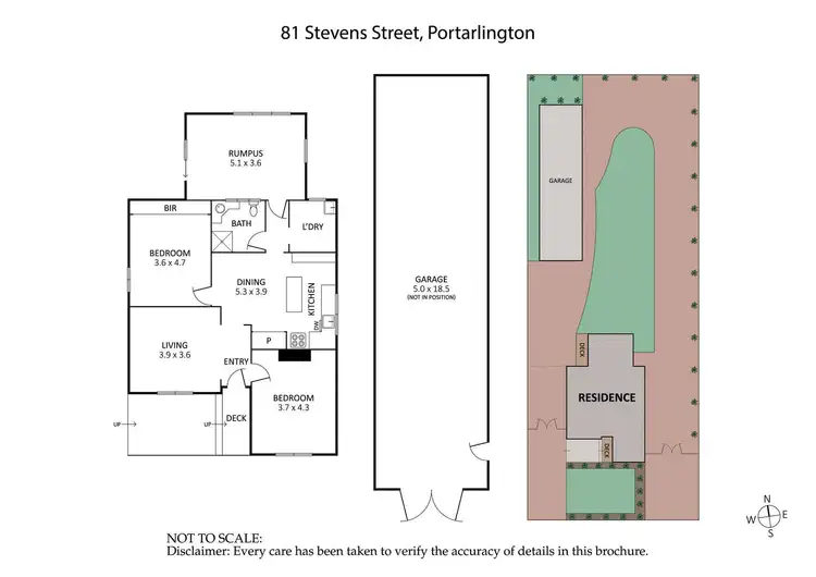 Floorplan of Homely house listing, 81 Stevens Street, Portarlington VIC 3223