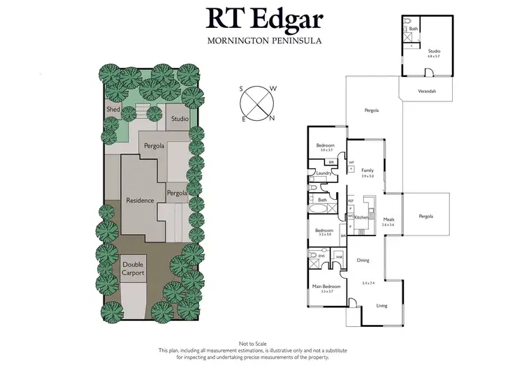 Floorplan of Homely house listing, 639 Melbourne Road, Sorrento VIC 3943