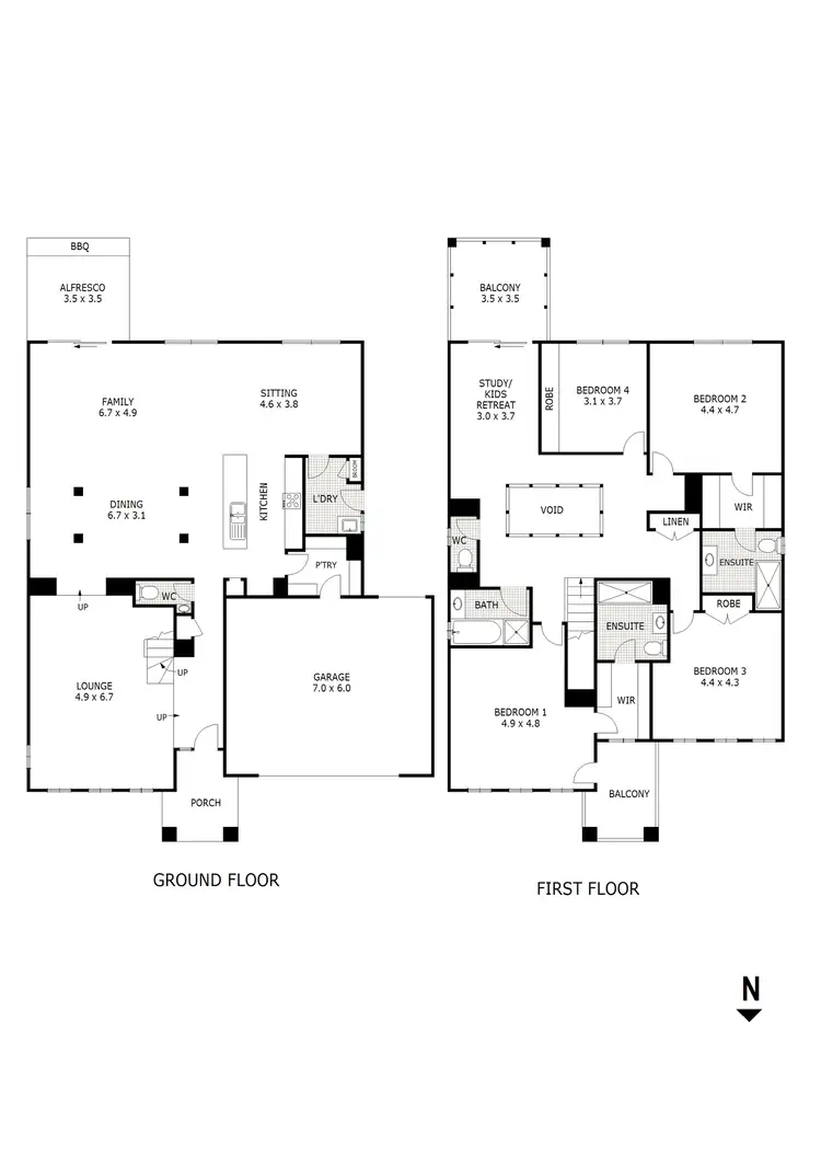 Floorplan of Homely house listing, 31 Halycon Bend, Beveridge VIC 3753