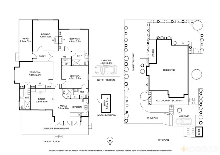 Floorplan of Homely house listing, 1/92 Aphrasia Street, Newtown VIC 3220