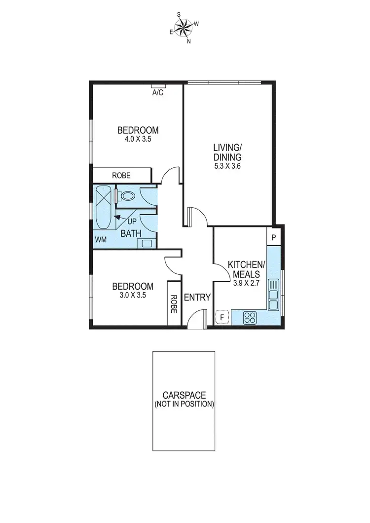 Floorplan of Homely apartment listing, 7/12 Brentwood Street, Bentleigh VIC 3204