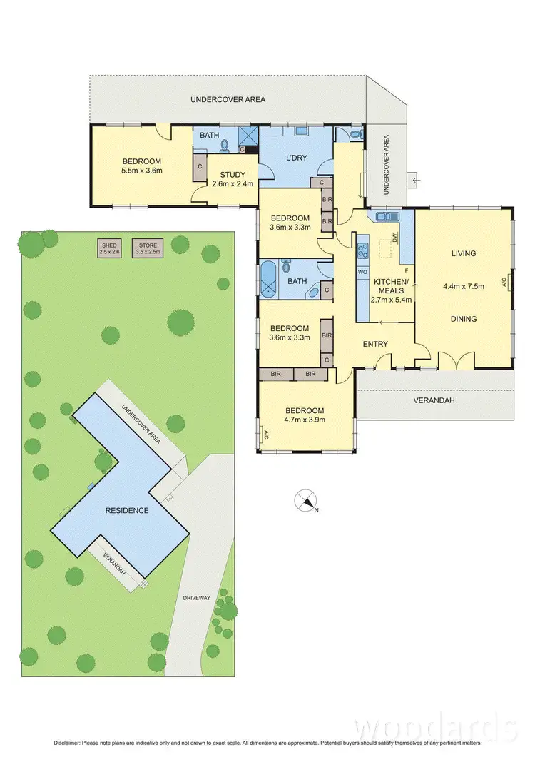 Floorplan of Homely house listing, 7 Pine Ridge, Donvale VIC 3111