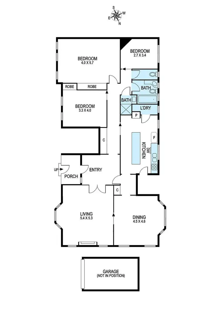 Floorplan of Homely apartment listing, 1/520 Toorak Road, Toorak VIC 3142