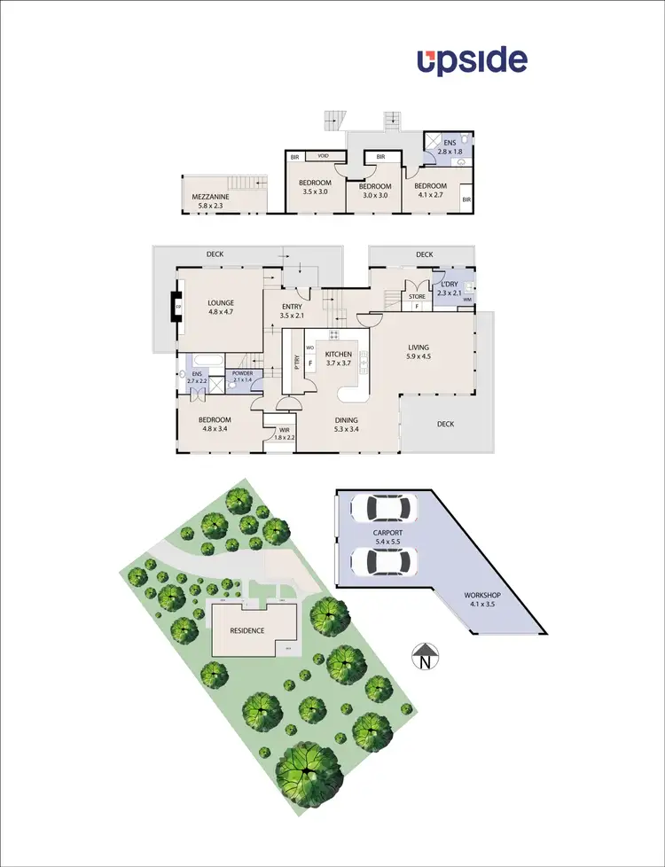 Floorplan of Homely house listing, 50 Banool Crescent, Mount Eliza VIC 3930