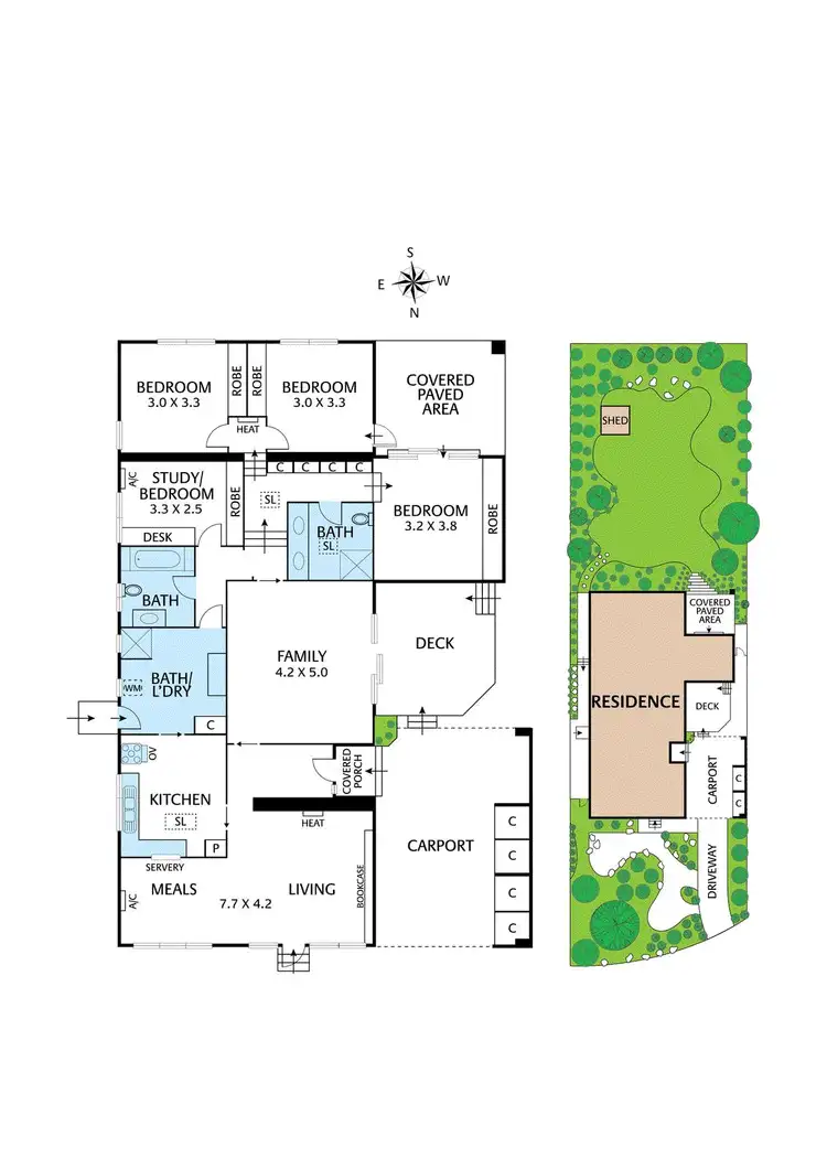 Floorplan of Homely house listing, 16 Sherman Street, Forest Hill VIC 3131