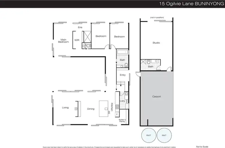 Floorplan of Homely house listing, 15 Ogilvie Lane, Buninyong VIC 3357
