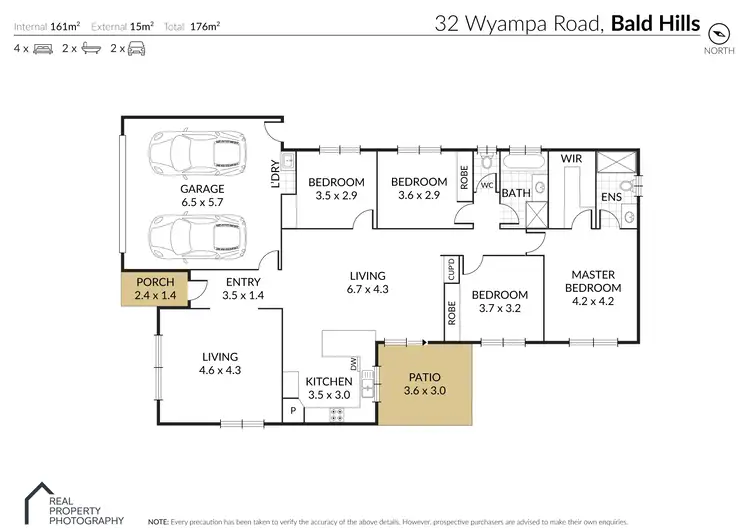 Floorplan of Homely house listing, 32 Wyampa Road, Bald Hills QLD 4036