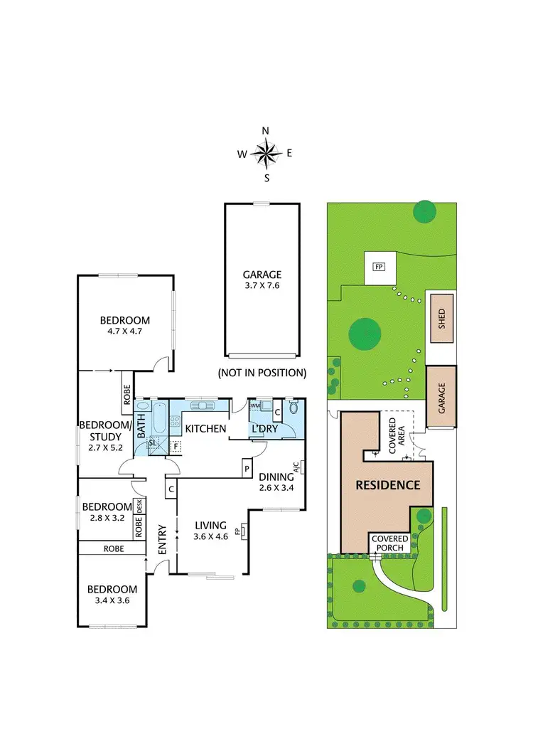Floorplan of Homely house listing, 13 Eugenia Street, Nunawading VIC 3131
