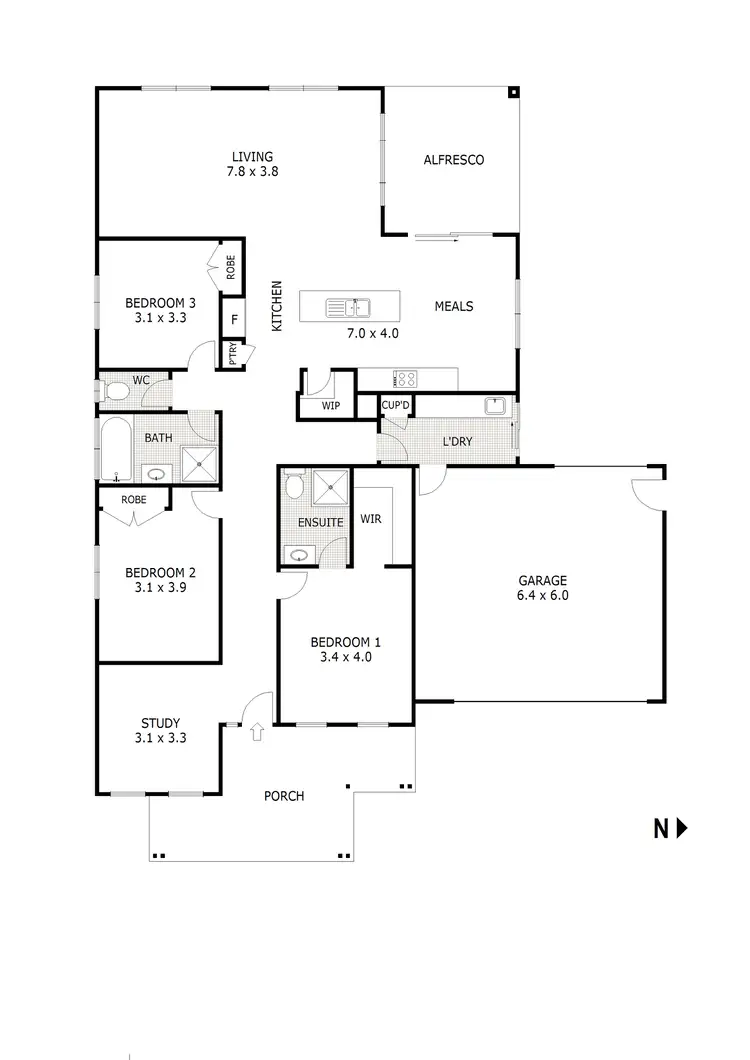 Floorplan of Homely house listing, 138 Wallara Waters Boulevard, Wallan VIC 3756