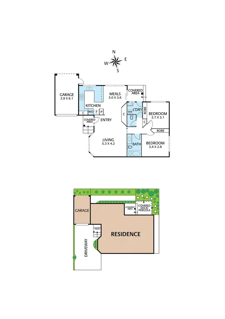 Floorplan of Homely unit listing, 2/19 Parkmore Road, Forest Hill VIC 3131