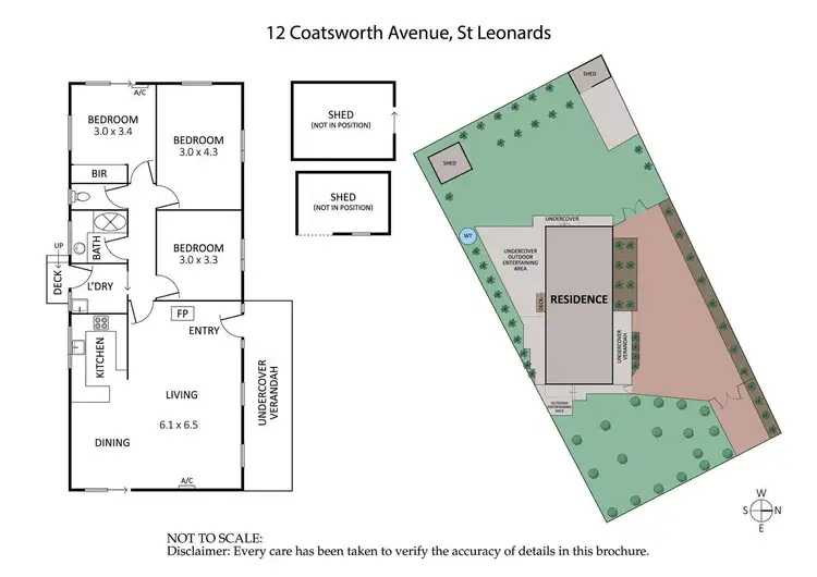 Floorplan of Homely house listing, 12 Coatsworth Avenue, St Leonards VIC 3223