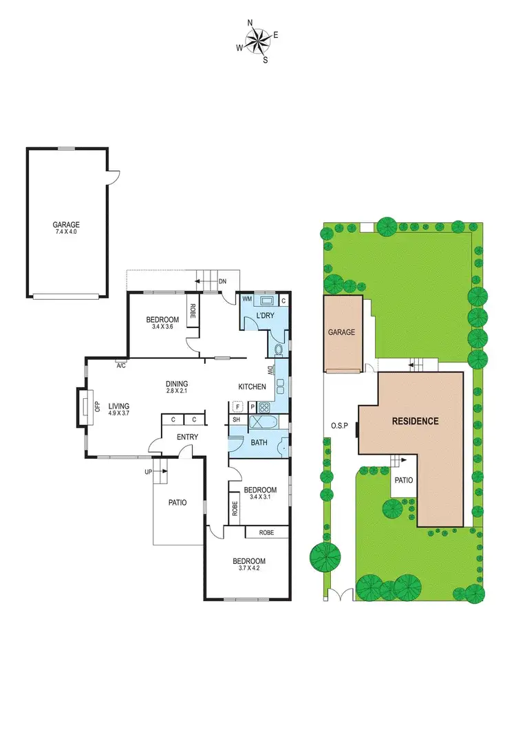 Floorplan of Homely house listing, 11 Waratah Street, Bentleigh East VIC 3165
