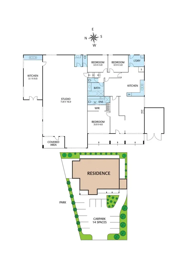 Floorplan of Homely house listing, 56 Eucalyptus Road, Eltham VIC 3095