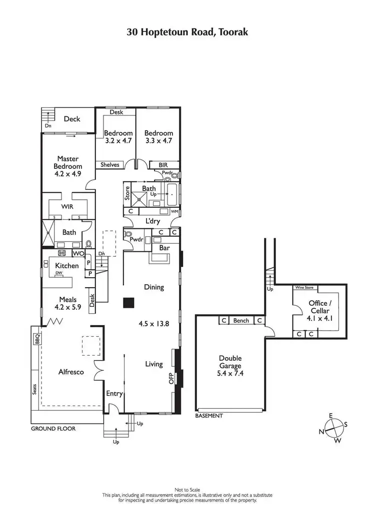 Floorplan of Homely house listing, 30 Hopetoun Road, Toorak VIC 3142