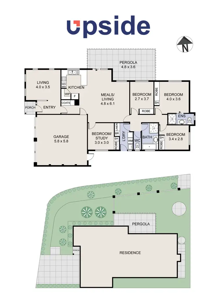Floorplan of Homely house listing, 24 Hutchison Circuit, Crestwood NSW 2620