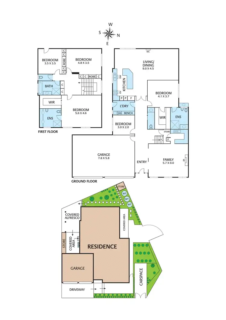 Floorplan of Homely house listing, 394 Springfield Road, Nunawading VIC 3131