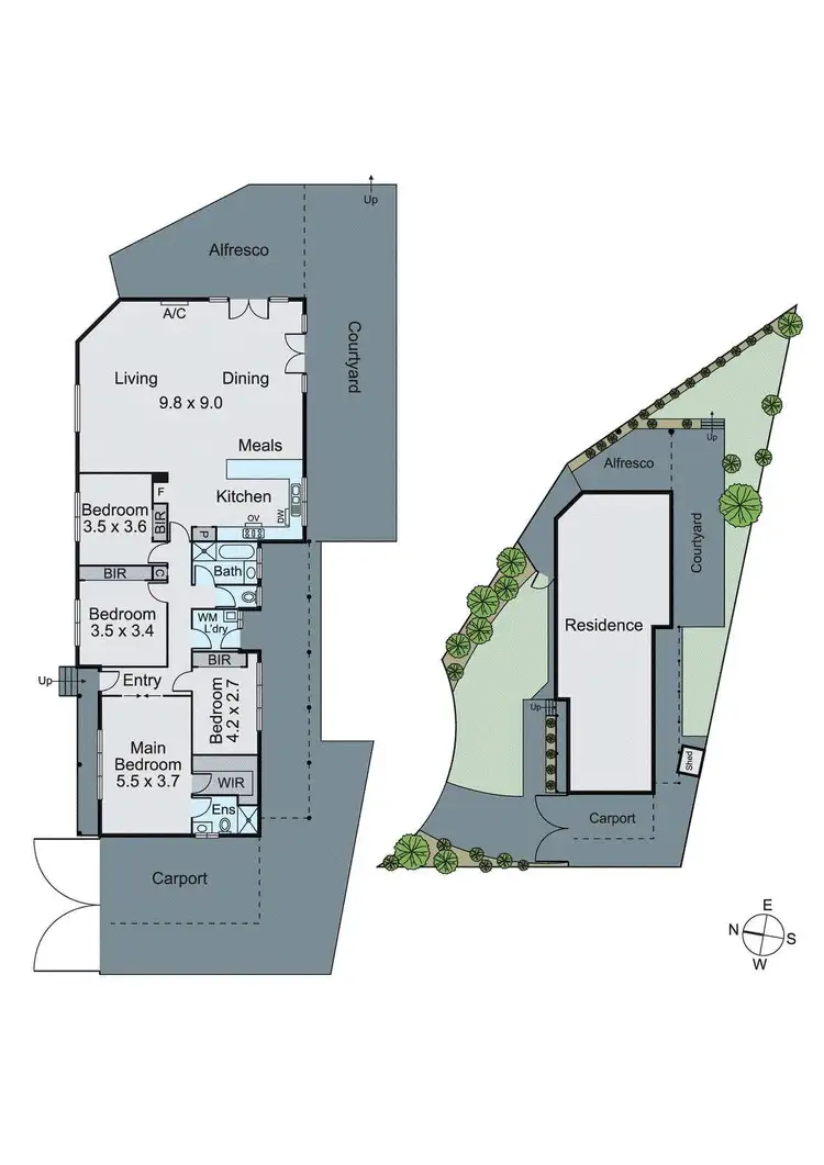 Floorplan of Homely house listing, 6 Rees Court, Mount Waverley VIC 3149