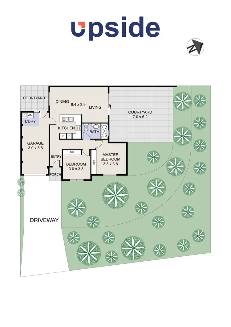 Floorplan of Homely townhouse listing, 5 Abbie Street, Macgregor ACT 2615