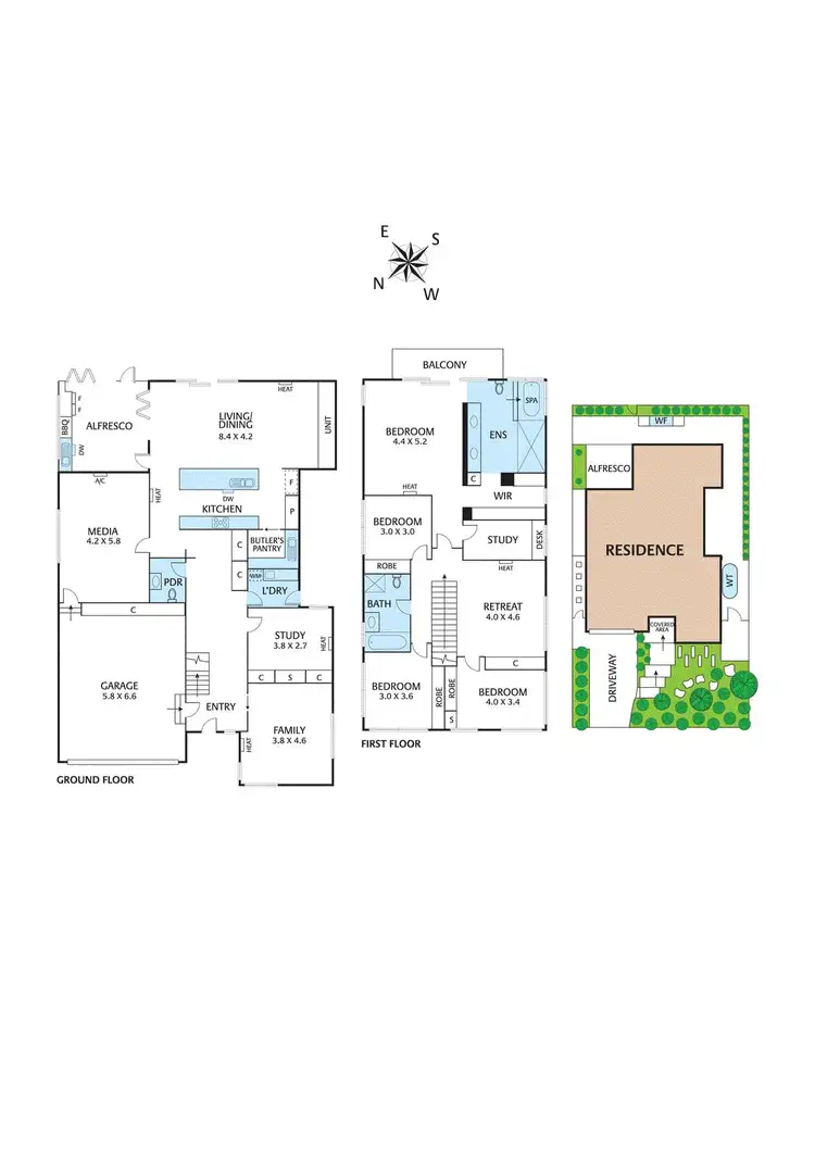 Floorplan of Homely house listing, 19 Heritage Court, Macleod VIC 3085