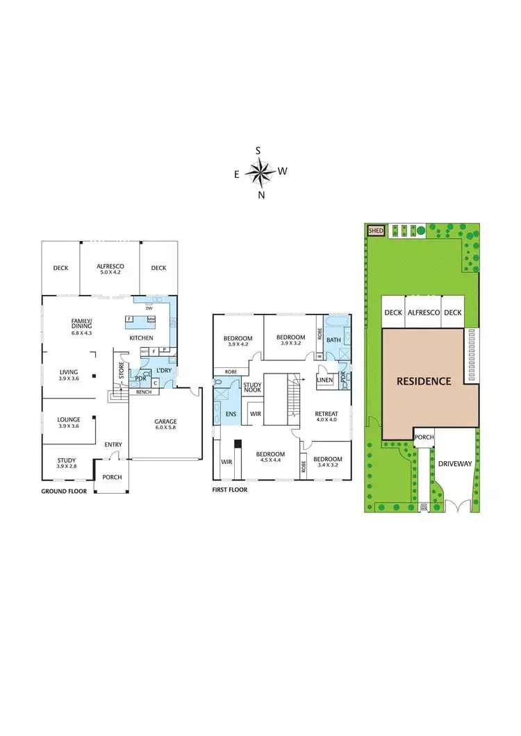 Floorplan of Homely house listing, 292 Springfield Road, Nunawading VIC 3131