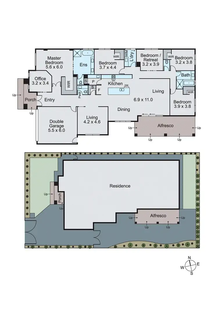 Floorplan of Homely house listing, 14 McGuinness Road, Bentleigh East VIC 3165