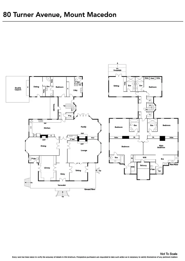 Floorplan of Homely rural property listing, 80 Turner Avenue, Mount Macedon VIC 3441