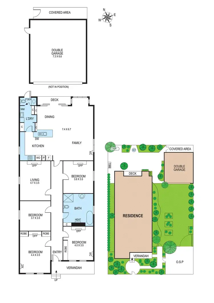 Floorplan of Homely house listing, 21 Crewe Road, Hughesdale VIC 3166