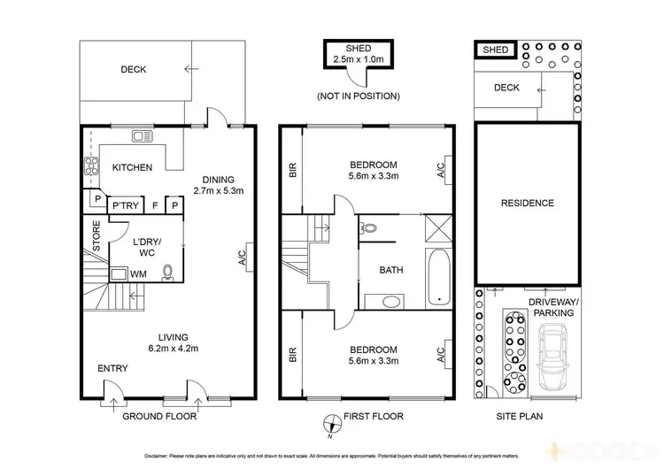 Floorplan of Homely house listing, 9 Quaich Lane, Geelong West VIC 3218