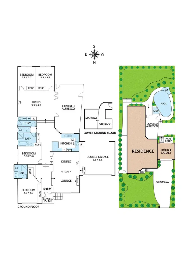 Floorplan of Homely house listing, 8 Frank Street, Eltham VIC 3095