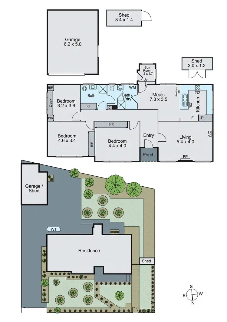 Floorplan of Homely house listing, 14 State Street, Oakleigh East VIC 3166