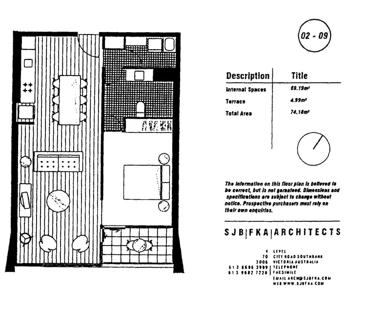 Floorplan of Homely apartment listing, 209/2 New Quay Promenade, Docklands VIC 3008